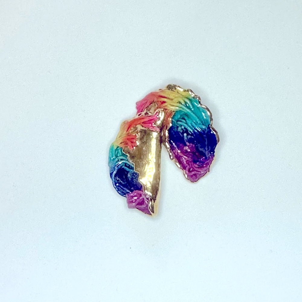 Vintage Lacombe earrings.  2”x1” posts.